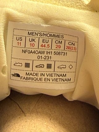Zapatillas The North Face 44’5
