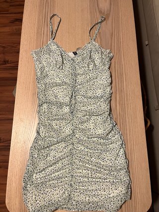 Vestido Corto Estampado H&M Talla S