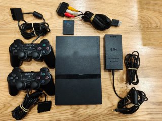 Consola Sony PS2 Slim Negra + Accesorios