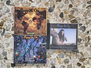 Lote 3 CD Mago de Oz Jesus de Chamberi Gaia