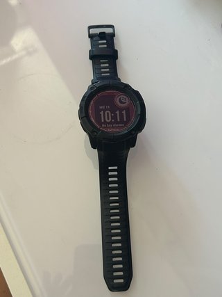 Garmin Instinct 2X Solar Tactical negro — linterna
