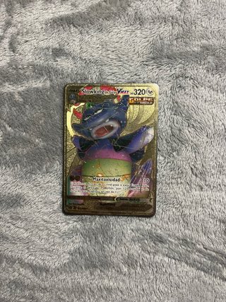 Carta Pokémon Metálica Slowking de Galar VMAX