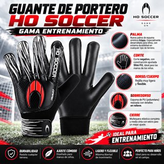 Guantes Portero Niño HO SOCCER Entrenamiento Talla