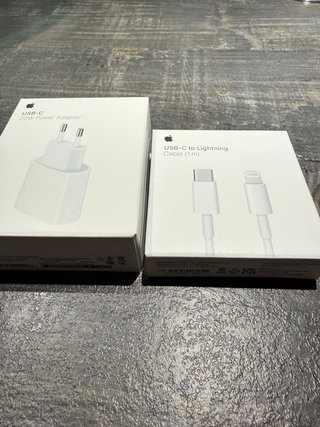 Caricatore Apple USB-C 20W + Cavo Lightning