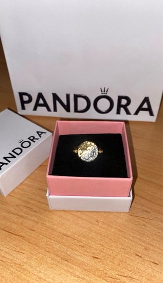 Anillo Reversible Sol y Luna Pandora