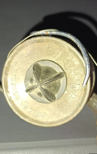 Carrete de pesca antiguo Sagarra