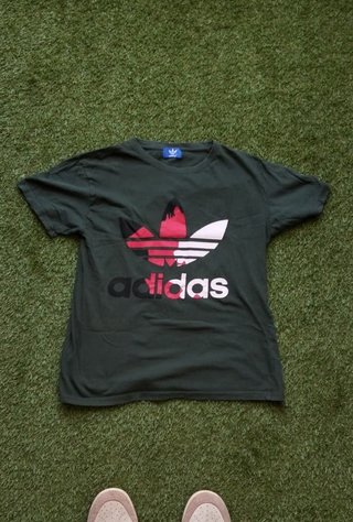 Camiseta Adidas Logo Trébol Talla S