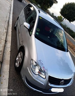 Volkswagen Touran 2008 motor 1.9 accept cambio
