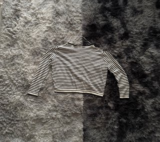 Jersey Pull&Bear ancho a rayas cuello redondo XS