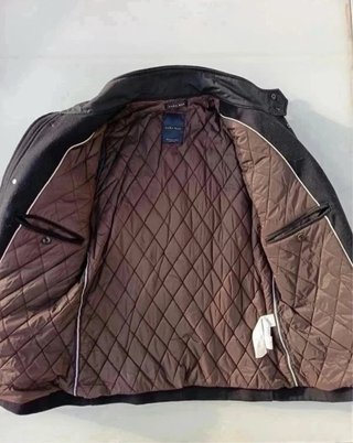 Abrigo Militar de Lana Zara Azul Talla M