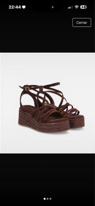 Sandalias de Plataforma Marrones