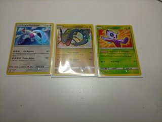 Lote Pokémon: Lugia, Rayquaza y Celebi luminosos