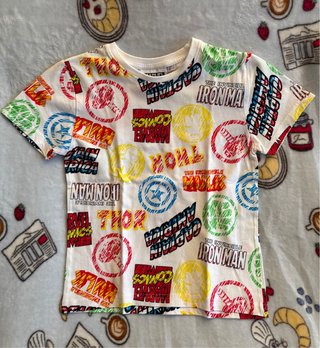 Camiseta Marvel 7/8 años