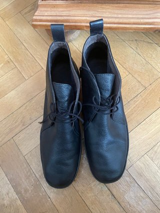 Botines Camper Negros Piel