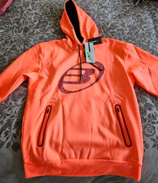Sudadera Bullpadel Naranja Talla L