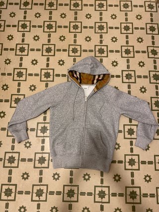 Sudadera Burberry Gris Talla M