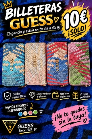 Monederos Guess