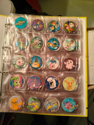 Tazos Digimon Colección Completa