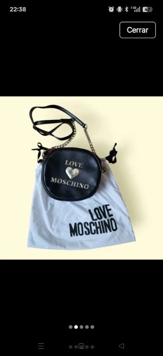 Bolso LOVE Moschino negro