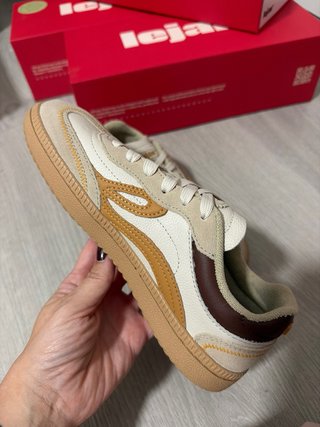 Zapatillas Lejan One Crema Talla 36