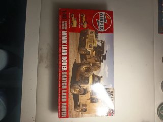 Maqueta Airfix WMIK Land Rover 1:48