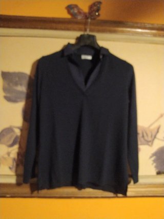 Maglia camicia nera