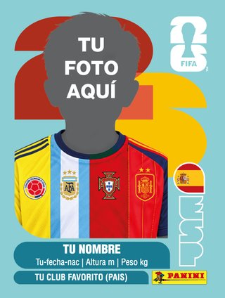 Cromos personalizados Mundial 2026, Liga Este