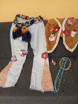 Disfraz Hippie Mujer