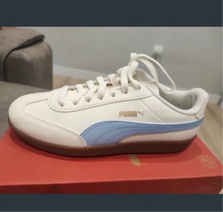 Zapatillas Puma Beige y Azul