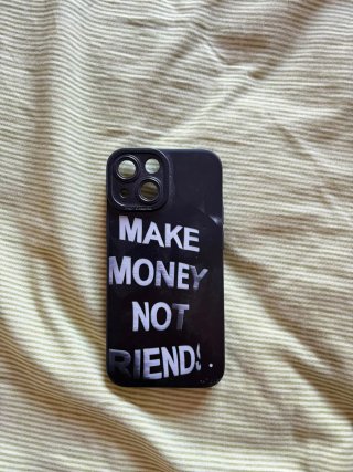 Funda iPhone 13 mini Make Money Not Friends