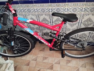 Bicicleta de Montaña Infantil DENBIKE Roja