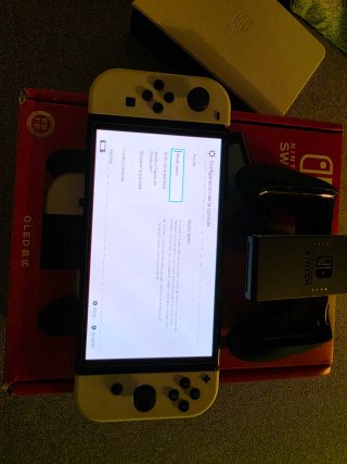 Nintendo Switch OLED Blanca