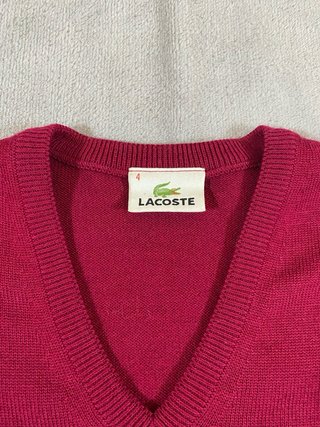 Chaleco Lacoste Rojo