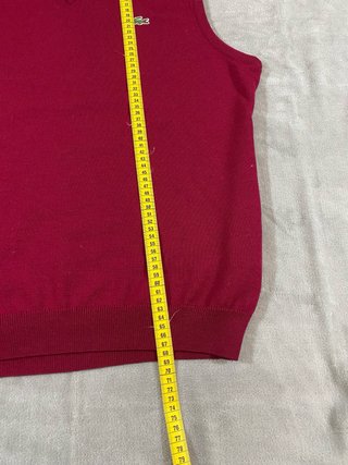 Chaleco Lacoste Rojo