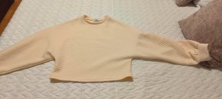 Sudadera Lolito Mujer Talla S Beige