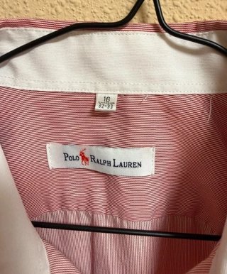 Camisa Polo Ralph Lauren Rosa Talla L