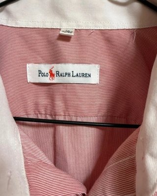 Camisa Polo Ralph Lauren Rosa Talla L