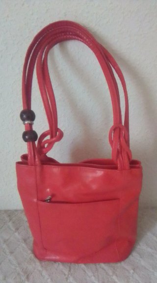 Bolso  rojo  mujer