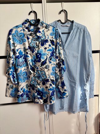 Lote ZARA 2 Camisas Talla XS