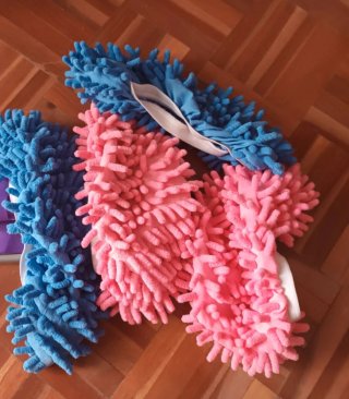 Set de 4 Mopas Calcetines para Limpieza