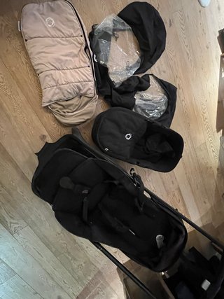 Carrito de Bebé con Silla y Capazo