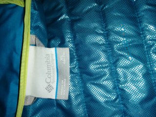 Chaqueta de nieve Columbia azul