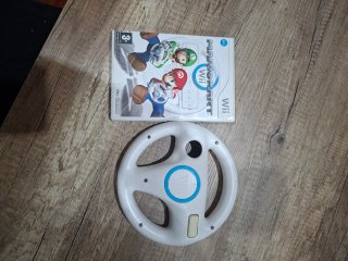 Mario Kart Wii con Volante
