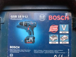 Taladro percutor Bosch GSB 18V-LI