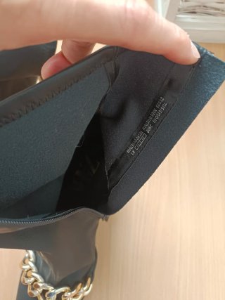 Botines Zara Negros Nuevos sin estrenar con Cadena