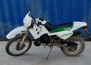 Derbi Senda R Blanca y Verde