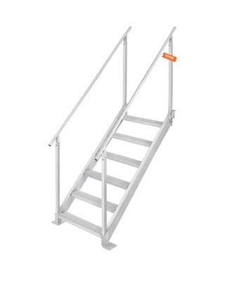 Escalera de aluminio para piscina