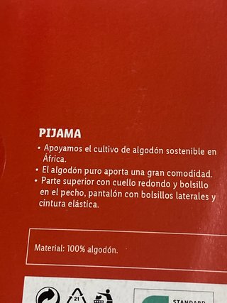 Pijama Esmara Hombre Gris Talla xxl