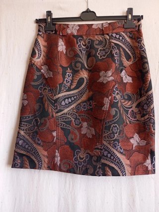 Falda Corta Estampada de mujer,Talla M