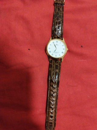Reloj Lorus Dorado y Marrón